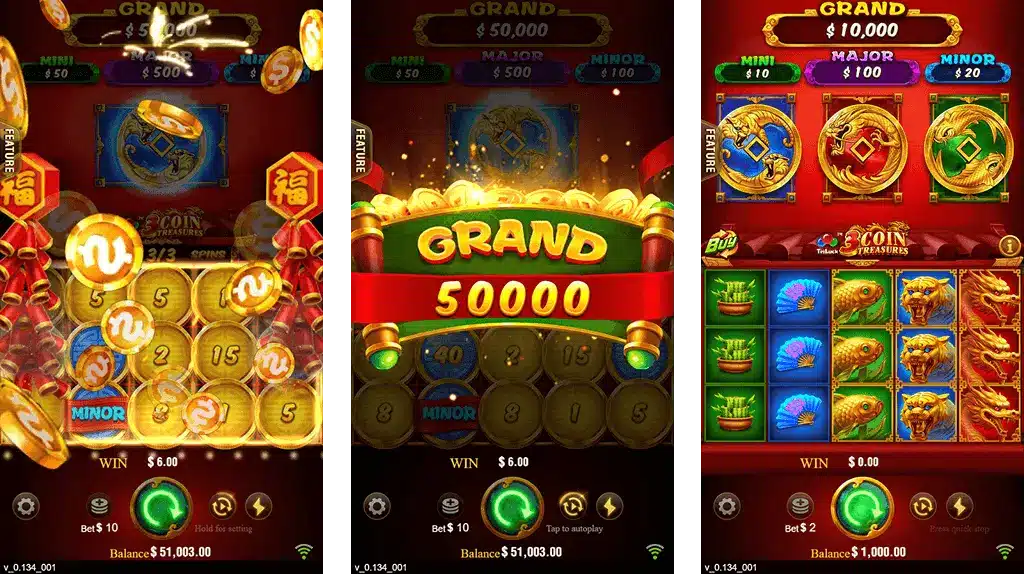 3 Coins Wolf777App Bonus